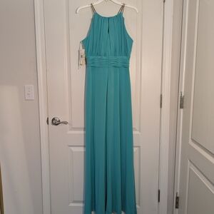 Signature by Sangria Teal Maxi Dress